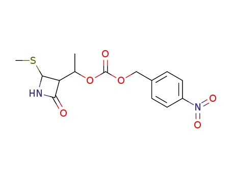 4-methylthio-3-[1-(p-nitrobenzyloxycarbonyloxy)-ethyl]-azetidin-2-one