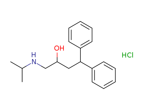 4,4-diphenyl-1-(propan-2-ylamino)butan-2-ol