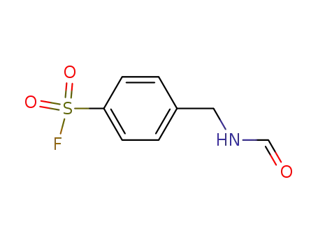 Molecular Structure of 56862-46-5 (4-[(formylamino)methyl]benzenesulfonyl fluoride)