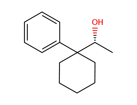 Molecular Structure of 1344956-92-8 (1-(1-phenylcyclohexyl)ethan-1-ol)