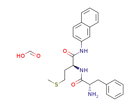 L-phenylalanyl-L-methionine-β-naphthylamide formate