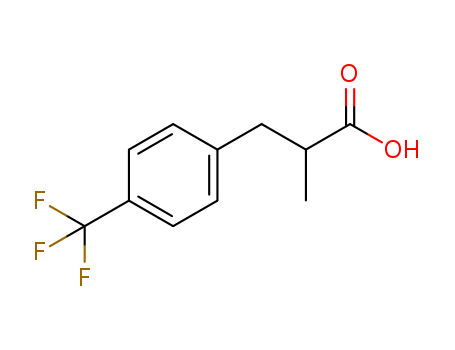 2-methyl-3-(4-(trifluoromethyl)phenyl)propanoic acid