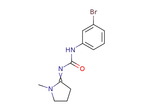 1-(m-Bromophenyl)-3-(1-methyl-2-pyrrolidinylidene)urea