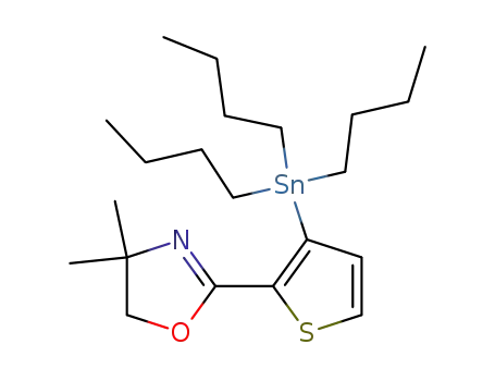{2-(4,4-dimethyl-2-oxazolinyl)-3-thienyl}tri(n-butyl)tin