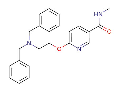 6-(2-dibenzylamino-ethoxy)-<i>N</i>-methyl-nicotinamide