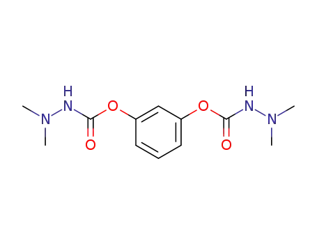 1,3-bis(N,N-dimethylhydrazinocarbonyloxy)benzene
