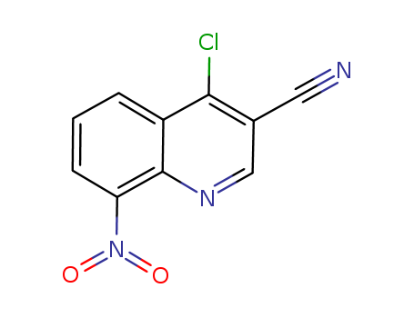 4-CHLORO-8-NITRO-QUINOLINE-3-CARBONITRILECAS