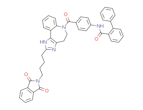4'-[[2-(4-phthalimidobutyl)-1,4,5,6-tetrahydroimidazo[4,5-d][1]benzazepin-6-yl]carbonyl]-2-phenylbenzanilide