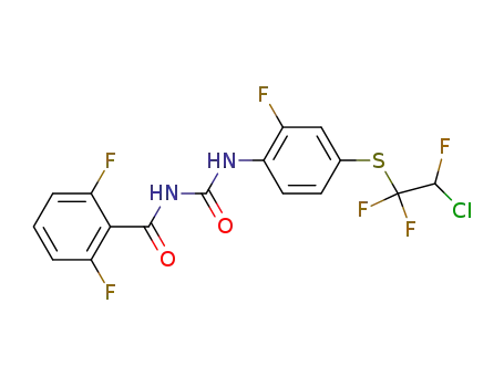 N-({4-[(2-chloro-1,1,2-trifluoroethyl)sulfanyl]-2-fluorophenyl}carbamoyl)-2,6-difluorobenzamide