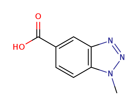 1-Methyl-1H-1,2,3-benzotriazole-5-carboxylic acid , 97%