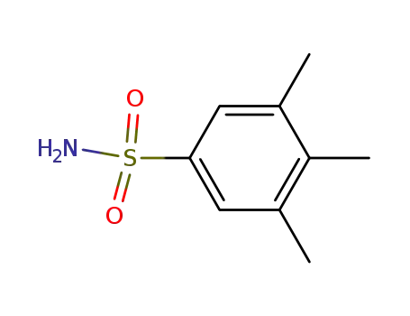 Molecular Structure of 90643-46-2 (Benzenesulfonamide, 3,4,5-trimethyl- (7CI,9CI))