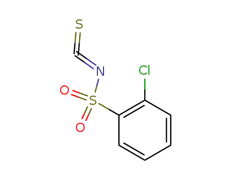 Molecular Structure of 1424-57-3 (Benzenesulfonyl isothiocyanate, 2-chloro-)
