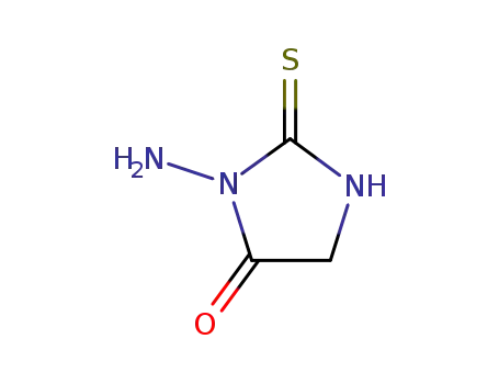 Molecular Structure of 117829-36-4 (4-Imidazolidinone, 3-amino-2-thioxo-)