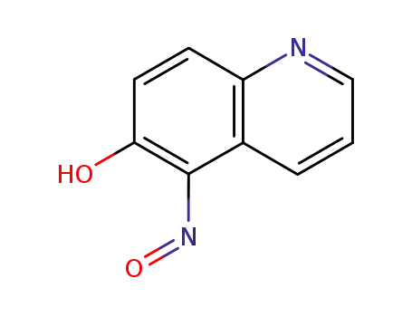 Molecular Structure of 19732-53-7 (5-nitrosoquinolin-6-ol)