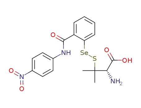 S-[2-(4-Nitrophenylcarbamoyl)-phenylselenyl]-D-penicillamine