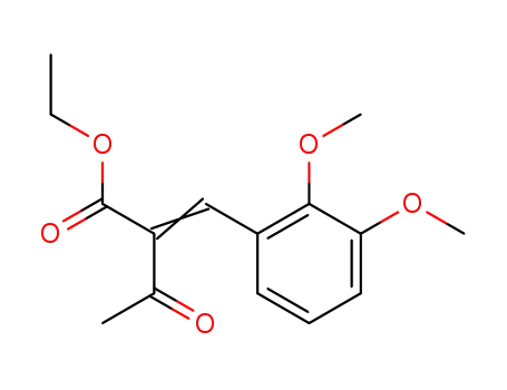 2-acetyl-3-(2,3-dimethoxy-phenyl)-acrylic acid ethyl ester