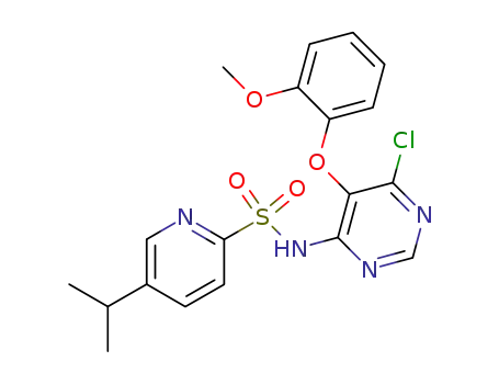 5-isopropyl-N-[6-chloro-5-(o-methoxyphenoxy)-4-pyrimidinyl]-2-pyridine sulfonamide