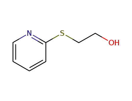 Molecular Structure of 77555-27-2 (2-(2-PYRIDYLTHIO)ETHAN-1-OL)