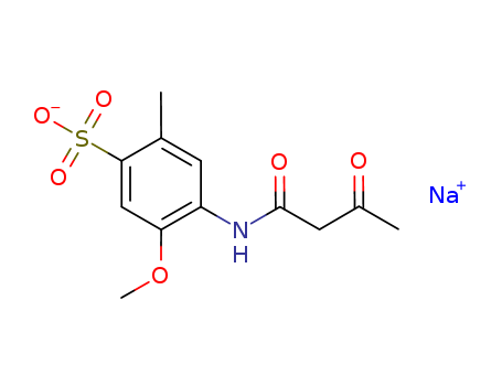 N-Acetoacet-p-cresidine-o-sulfonic acid sodium