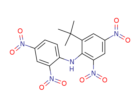 Benzenamine,2-(1,1-dimethylethyl)-N-(2,4-dinitrophenyl)-4,6-dinitro-