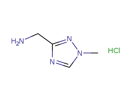 (1-methyl-1H-1,2,4-triazol-3-yl)methanamine hydrochloride