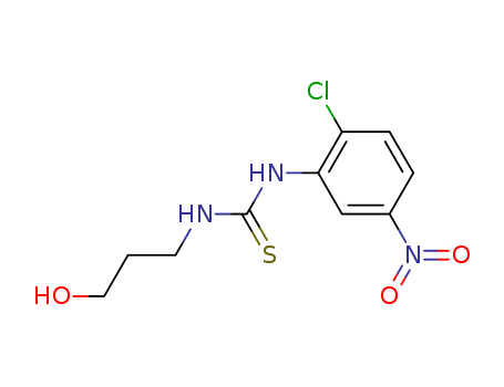 1-(2-CHLORO-5-NITROPHENYL)-3-(3-HYDROXYPROPYL)THIOUREA