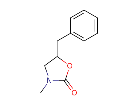 Molecular Structure of 62825-79-0 (5-benzyl-3-methyl-1,3-oxazolidin-2-one)