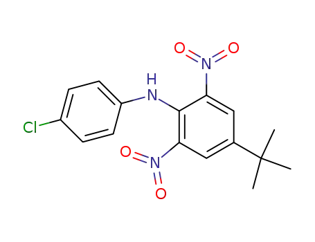 4-Chloro-4'-t-butyl-2',6'-dinitrodiphenylamine
