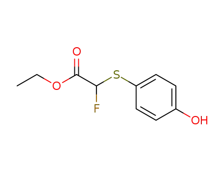 4-(1'-fluoro-1'-carbethoxy-methyl mercapto)-phenol