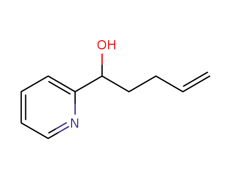 Molecular Structure of 81417-99-4 (1-PYRIDIN-2-YL-PENT-4-EN-1-OL)