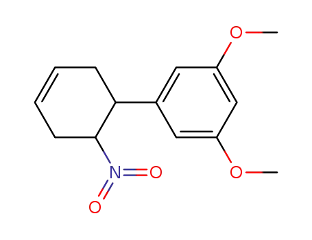Molecular Structure of 89261-29-0 (Benzene, 1,3-dimethoxy-5-(6-nitro-3-cyclohexen-1-yl)-)