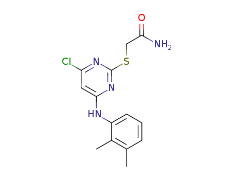 Acetamide,
2-[[4-chloro-6-[(2,3-dimethylphenyl)amino]-2-pyrimidinyl]thio]-