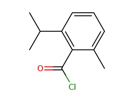 Benzoyl chloride, 2-methyl-6-(1-methylethyl)- (9CI)