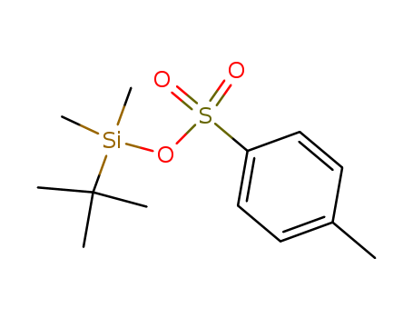 Molecular Structure of 89902-45-4 (Silanol, (1,1-dimethylethyl)dimethyl-, 4-methylbenzenesulfonate)