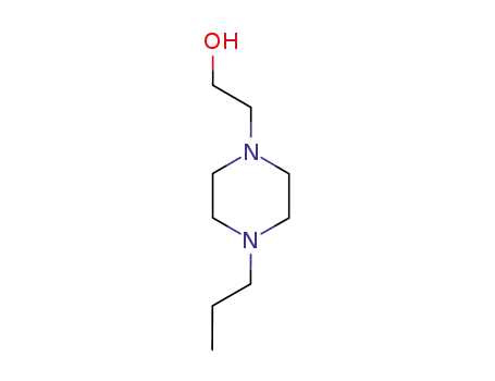Molecular Structure of 3221-17-8 (1-Piperazineethanol,4-propyl-(7CI,8CI,9CI))