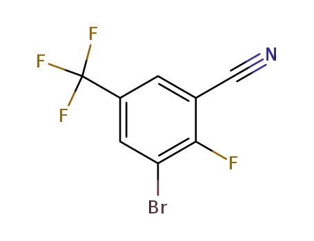 3-bromo-4-fluoro-5-cyano-trifluoromethylbenzene
