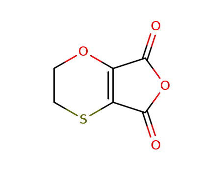 Molecular Structure of 30125-33-8 (Furo[3,4-b][1,4]oxathiin-5,7-dione, 2,3-dihydro-)