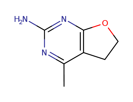 4-methyl-5,6-dihydrofuro[2,3-d]pyrimidin-2-amine(SALTDATA: FREE)