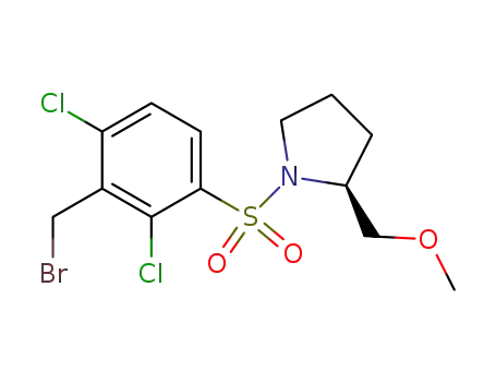 1-[[3-(Bromomethyl)-2,4-dichlorophenyl]sulphonyl]-2(S)-(methoxymethyl)-pyrrolidine