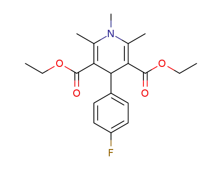 3,5-Pyridinedicarboxylic acid,
4-(4-fluorophenyl)-1,4-dihydro-1,2,6-trimethyl-, diethyl ester