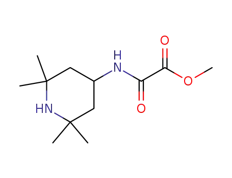 Acetic acid, oxo[(2,2,6,6-tetramethyl-4-piperidinyl)amino]-, methyl ester