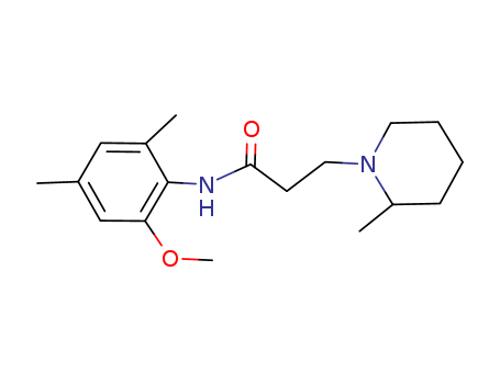 N-(2-methoxy-4,6-dimethylphenyl)-3-(2-methylpiperidin-1-yl)propanamide