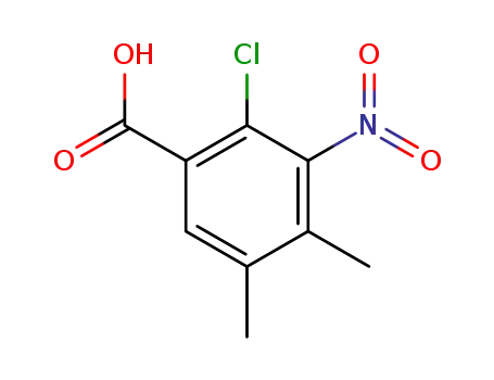 2-chloro-4,5-dimethyl-3-nitro-benzoic acid