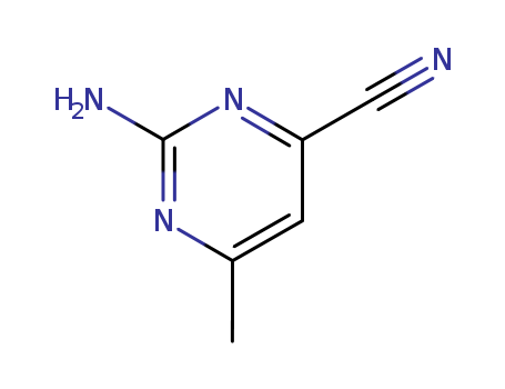 4-Pyrimidinecarbonitrile, 2-amino-6-methyl-