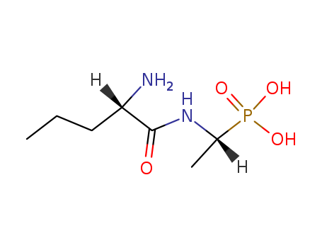 [(1R)-1-[[(2S)-2-aminopentanoyl]amino]ethyl]phosphonic acid