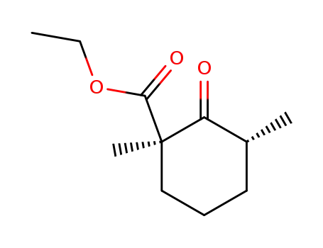 (2R,6R)-2-ethoxycarbonyl-2,6-dimethylcyclohexanone