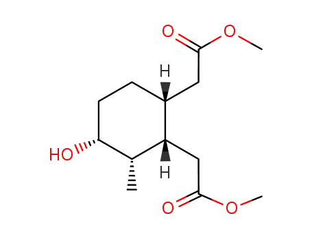 4α-hydroxy-3α-methyl-1α,2α-cyclohexanediacetic acid dimethyl ester