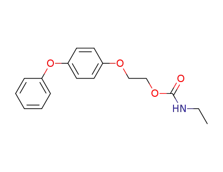 Molecular Structure of 63402-41-5 (2-(4-Phenoxyphenoxy)ethyl ethylcarbamate)
