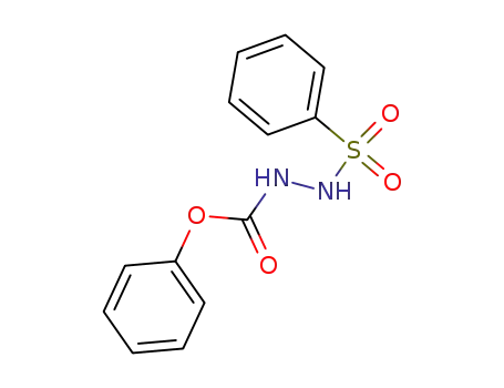 Molecular Structure of 58358-61-5 (Hydrazinecarboxylic acid, 2-(phenylsulfonyl)-, phenyl ester)