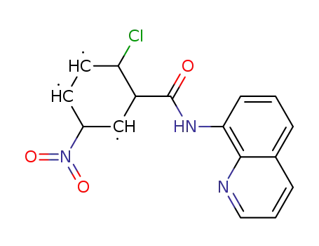 Molecular Structure of 518981-34-5 (Benzamide, 2-chloro-5-nitro-N-8-quinolinyl-)